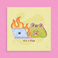 This is Fine Frog Art Print