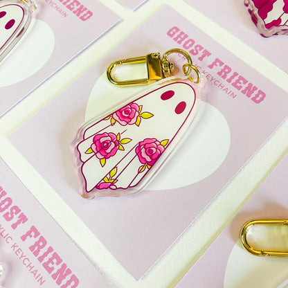 Ghost Friends Keychain