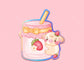 Strawberry Cow and Berry Jam Sticker