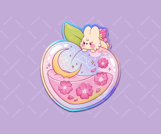 Magical Peach Sticker