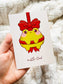 Mistle-toad Christmas Froggy Greeting Card