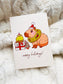 Cappy Holidays Christmas Greeting Card