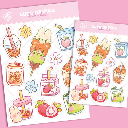 Drinks and Snacks Sticker Sheet