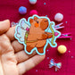 Capybara Cupid Sticker