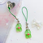 Froggy with Heart Phone Charm