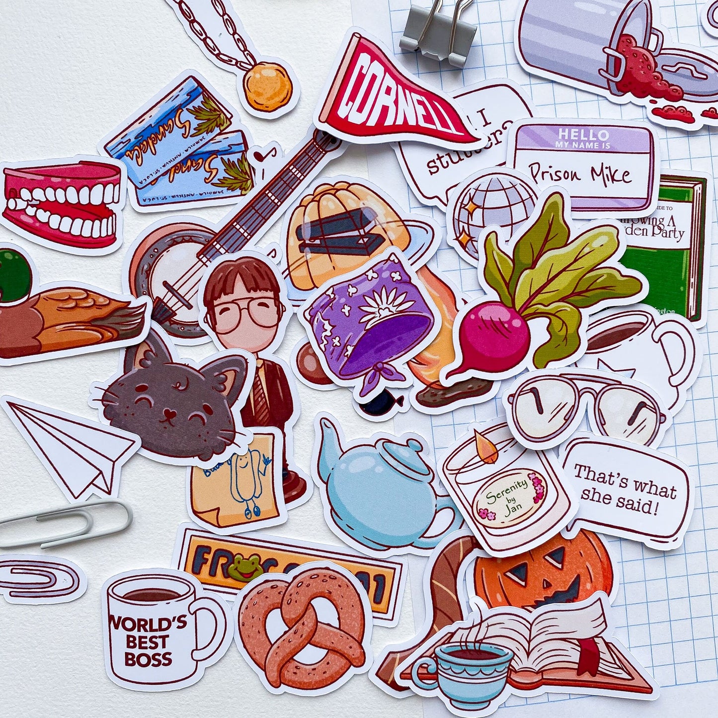 The Office TV Show Sticker Pack