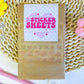 Sticker Sheet Mystery Bag, 3 or 5 Sticker Sheets