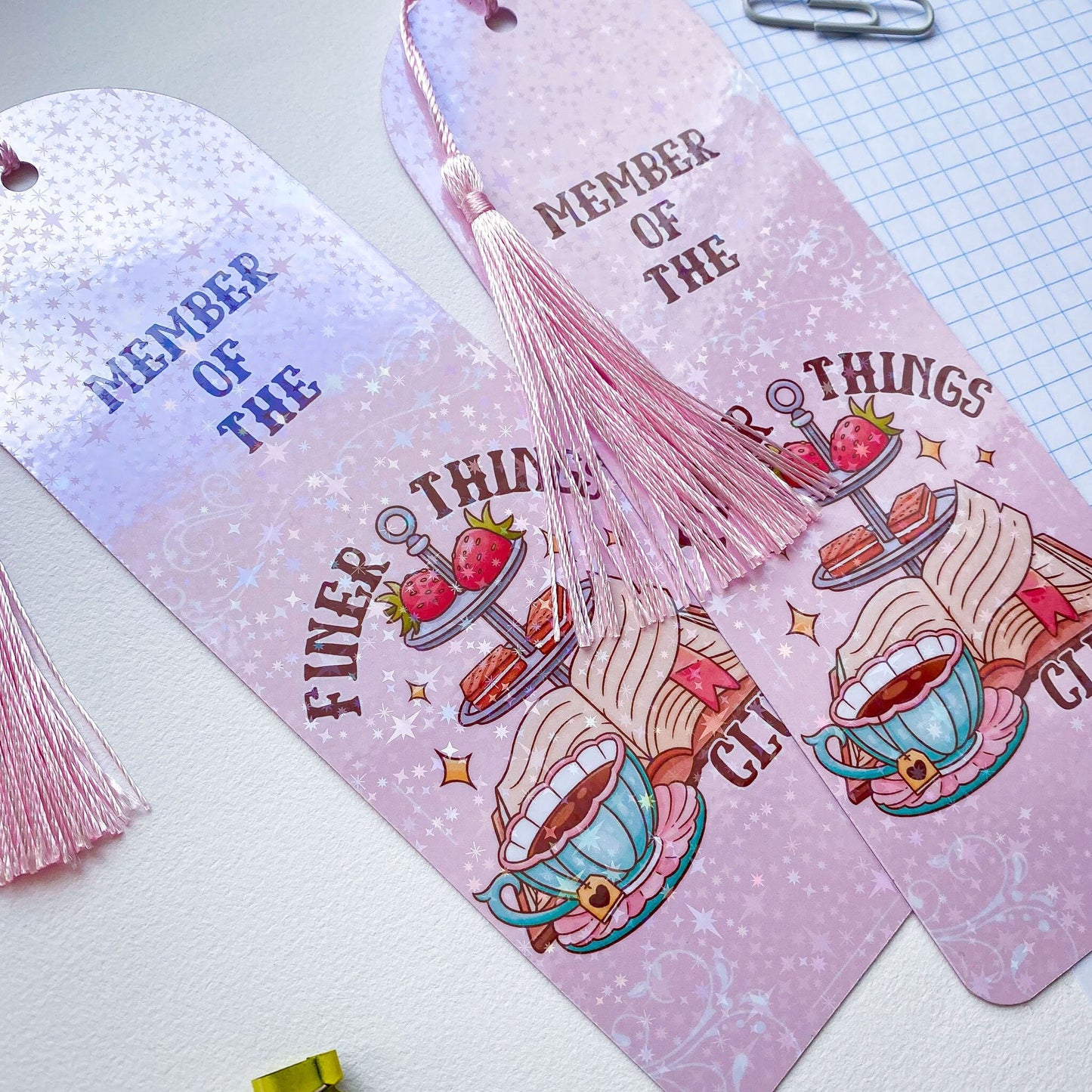 Finer Things Club Bookmark