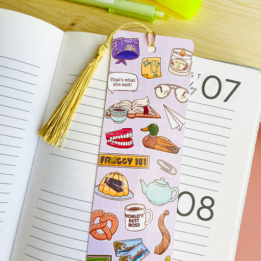 The Office TV Show Bookmark with Tassel