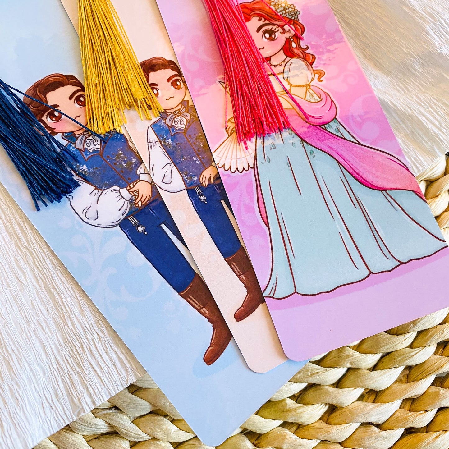 Bridgerton Colin and Penelope Bookmarks