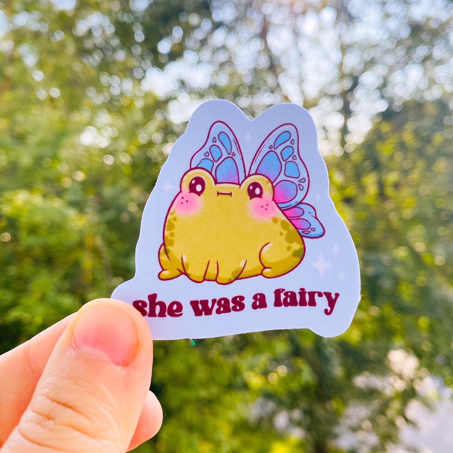 She Was a Fairy Sticker