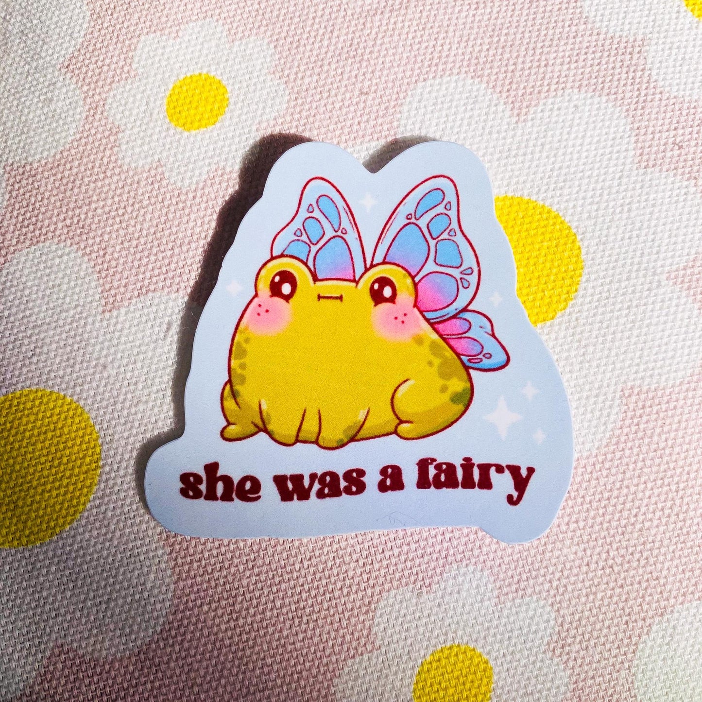 She Was a Fairy Sticker