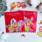 Christmas Characters Mini Die-Cut Sticker Pack