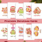 Printable Christmas Greeting Cards