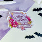 The Book of Spells or One More Chapter Sticker