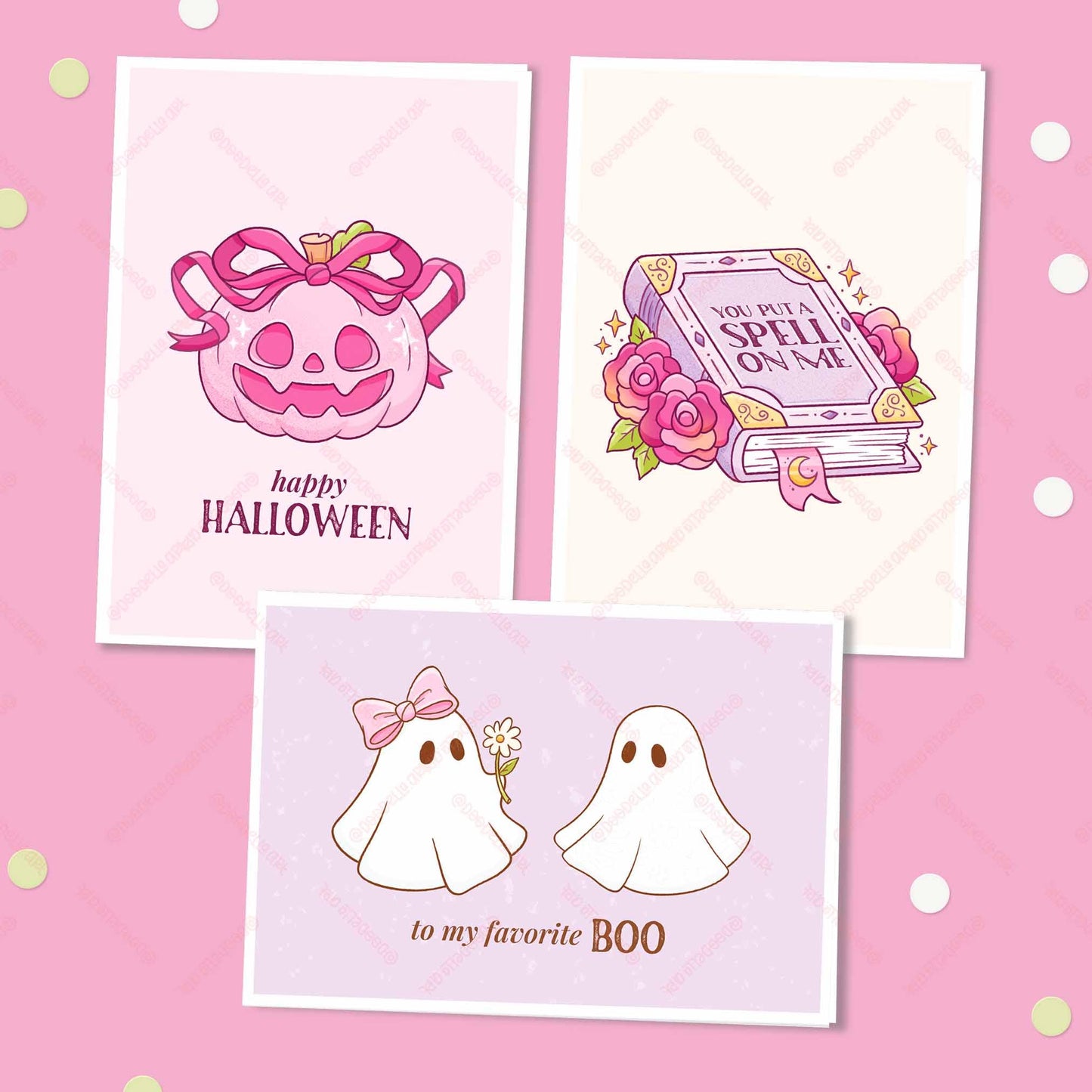 Cute Halloween Greeting Cards