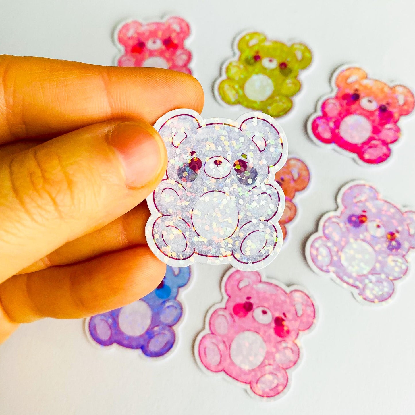 Gummy Bear Candy Sticker Pack