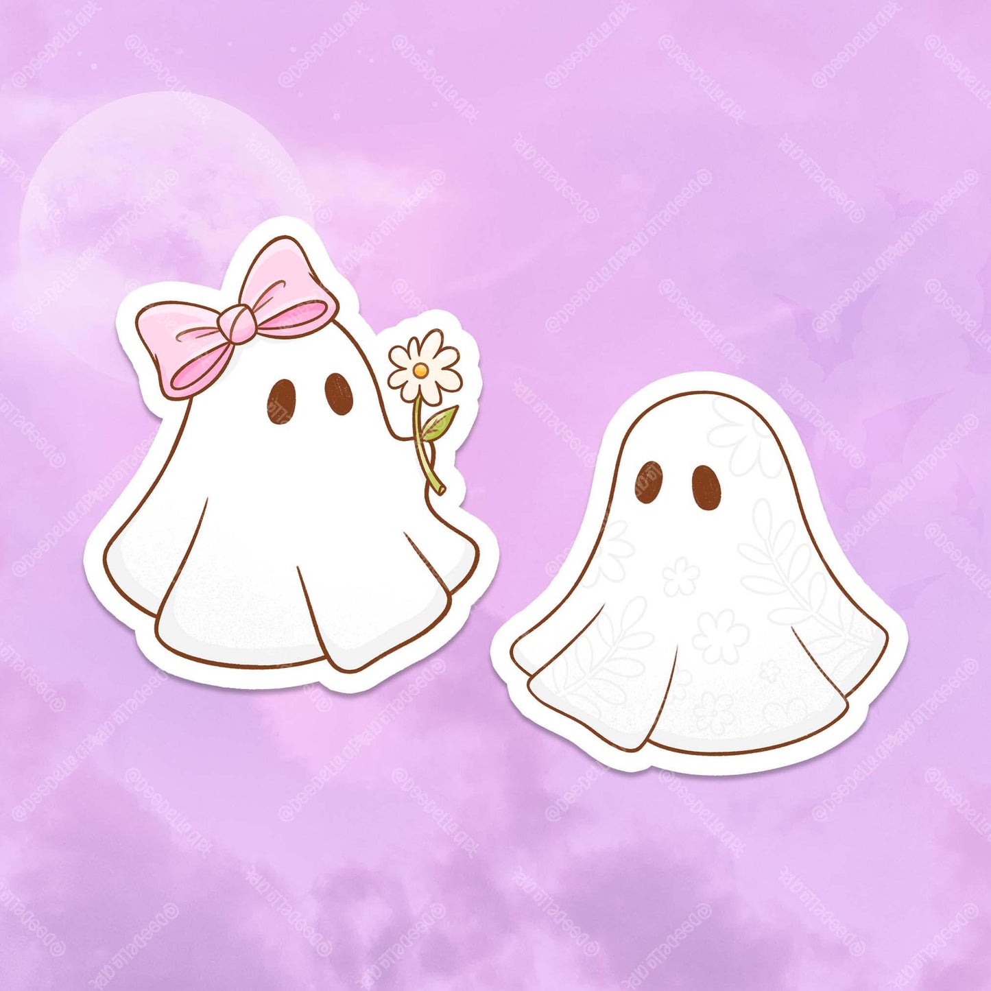 Friendly Ghost Stickers