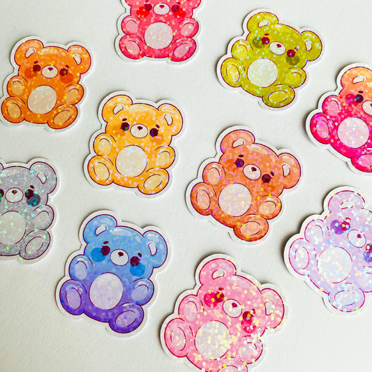 Gummy Bear Candy Sticker Pack