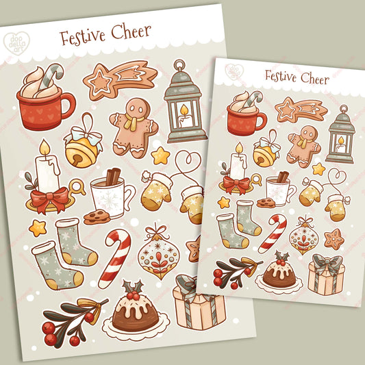 Festive Cheer Sticker Sheet