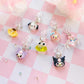 Sanrio Characters Dust Plug, My Melody Kuromi Kerropi Cinamoroll Charm Dust Plug for Switch Gaming Controller Earphone Audio Jack Attachment