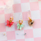 Butterfly Dust Plug, Cute Pearly Spring Butterfly Charm, Dust Plug for Switch Gaming Controller Earphone Audio Jack Attachment